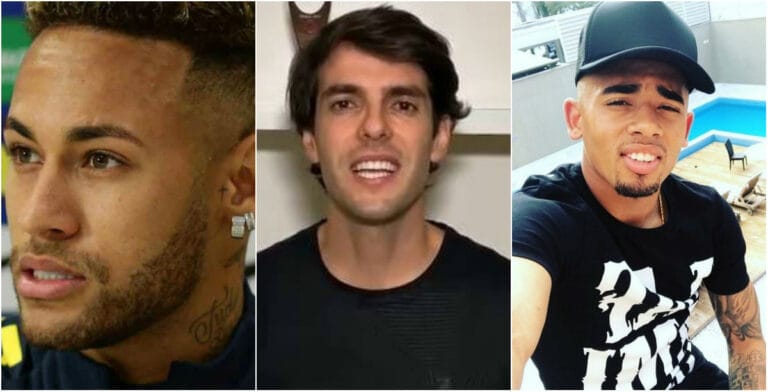 Crédito: Reprodução/Instagram Neymar, Kaká e Gabriel Jesus são alguns dos jogadores que se uniram em prol da causa